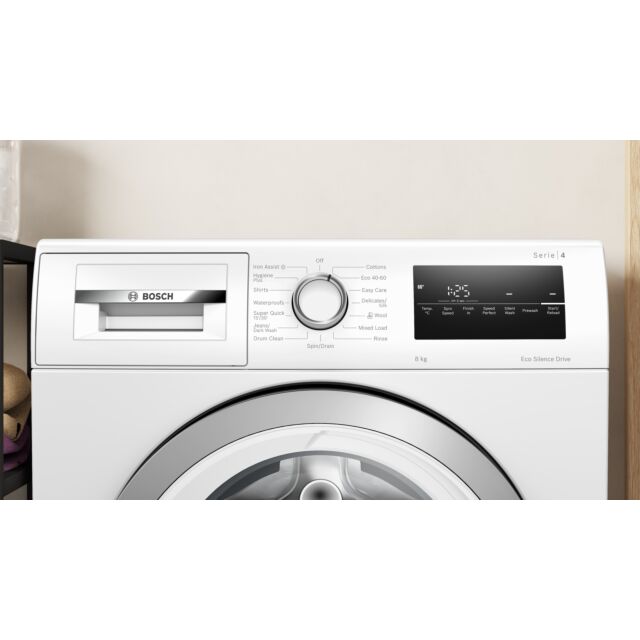 Bosch WAN28258GB 8Kg 1400 Spin Washing Machine - White