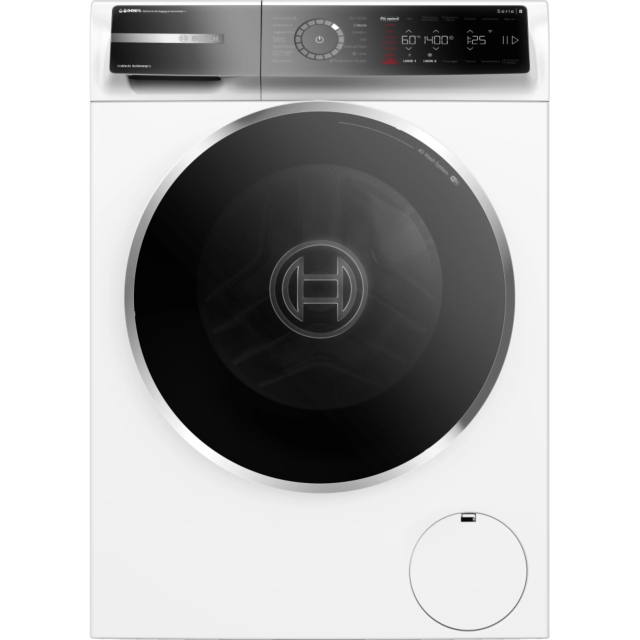 Bosch WGB264A1GB Washing machine – Series 8, Capacity 11kg, 1400rpm, i-DOS, Iron Assist, 4D Wash, An
