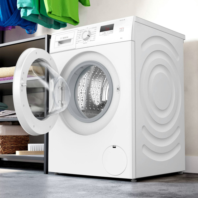 Bosch WGE03408GB Series 2 8Kg 1400 Spin Washing Machine - White