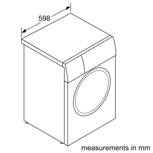 Bosch WGG244ZCGB 9Kg 1400 Spin Washing Machine Graphite