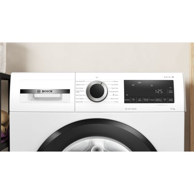 Bosch WGG254Z1GB 10Kg 1400 Spin Washing Machine - White