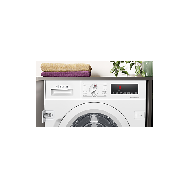 Bosch WIW28502GB Capacity 8kg, 1400rpm, TimeLight, Reload, SpeedPerfect, 24hr time delay