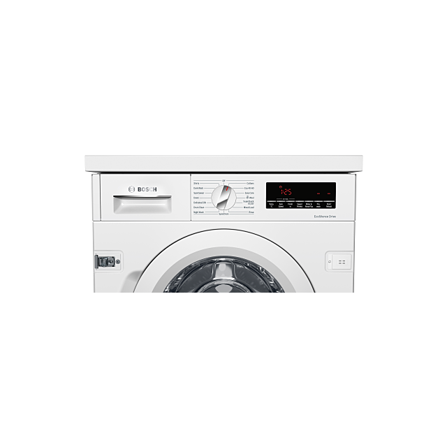 Bosch WIW28502GB Capacity 8kg, 1400rpm, TimeLight, Reload, SpeedPerfect, 24hr time delay