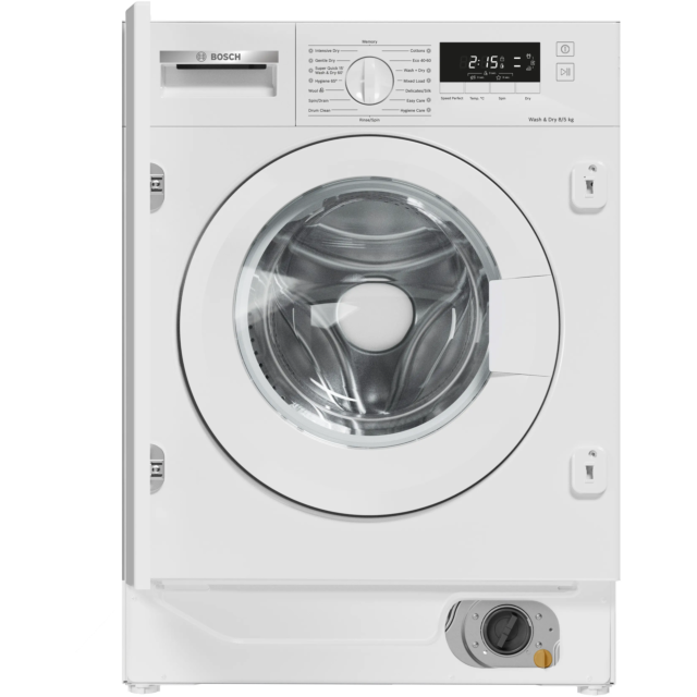 Bosch WKD28260GB Washer Dryers – Series 4, 8kg wash / 5kg dry, 1400rpm spin speed, Time delay 