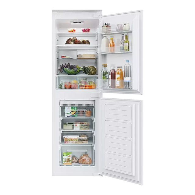 Candy CB50N518EK Integrated Frost Free Fridge Freezer, 228 litres (150/78), 177cm, 50:50, E Energy, 