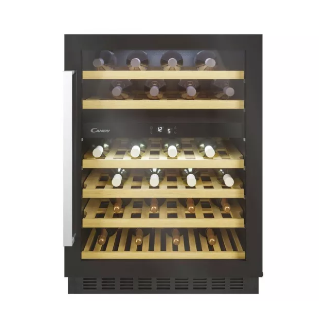 Candy CCVB 60D UK/N 60cm Dual Zone Wine Cooler 