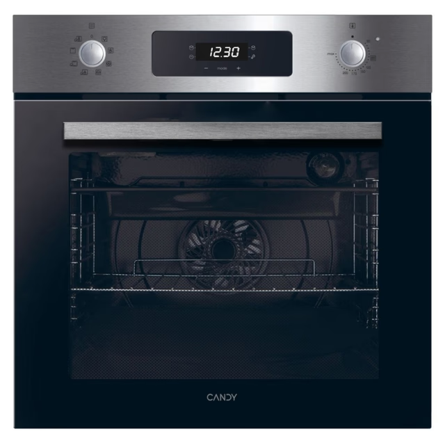 Candy F CM955NRL/CA 60cm Multifunction oven, 8F, 70L capacity, LED Programmer 