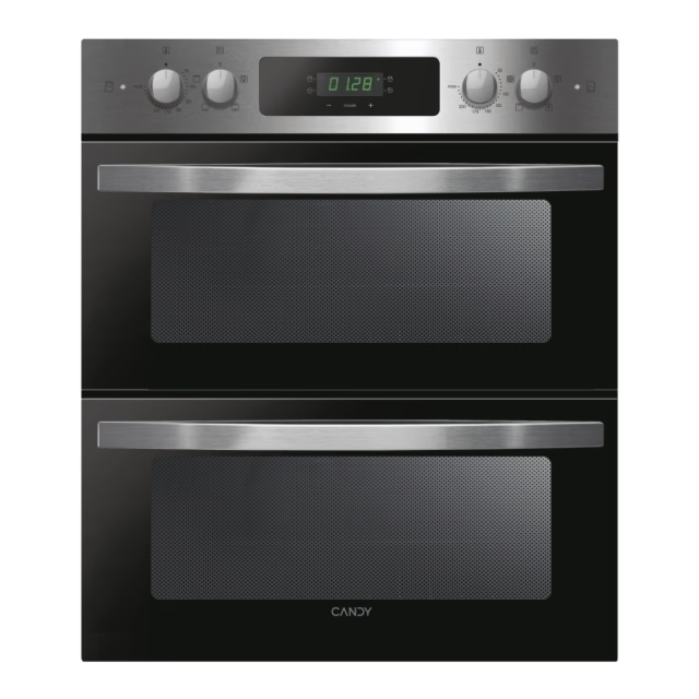Candy FCI7D405X 72 cm Built under double oven, Fan/Static, Stainless Steel 
