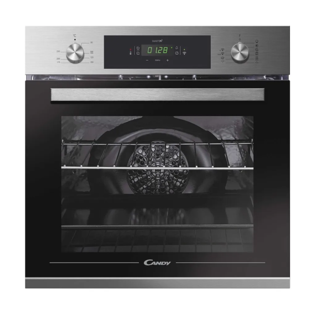Candy FCP815X E0/E 60 cm Wi-Fi multifunction oven, 8F, 65 litre capacity, LED full programmer, Stain
