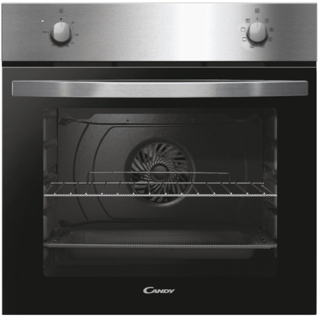 Candy FIDCX600 60 cm multifunction oven, 8F, 65 Litre capacity, Minute minder, Stainless Steel 