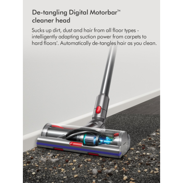 Dyson V15-2024 Cordless Vacuum - 60 Minutes Run Time Yellow/Nickel