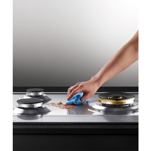 Fisher & Paykel 90cm Gas Hob in Stainless Steel Finish