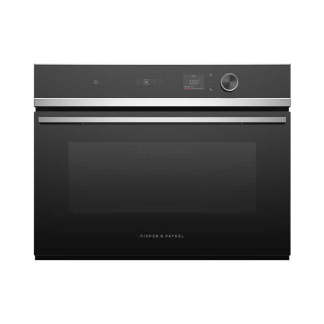 Fisher & Paykel OS60NDLX1 Compact Steam Oven - Black
