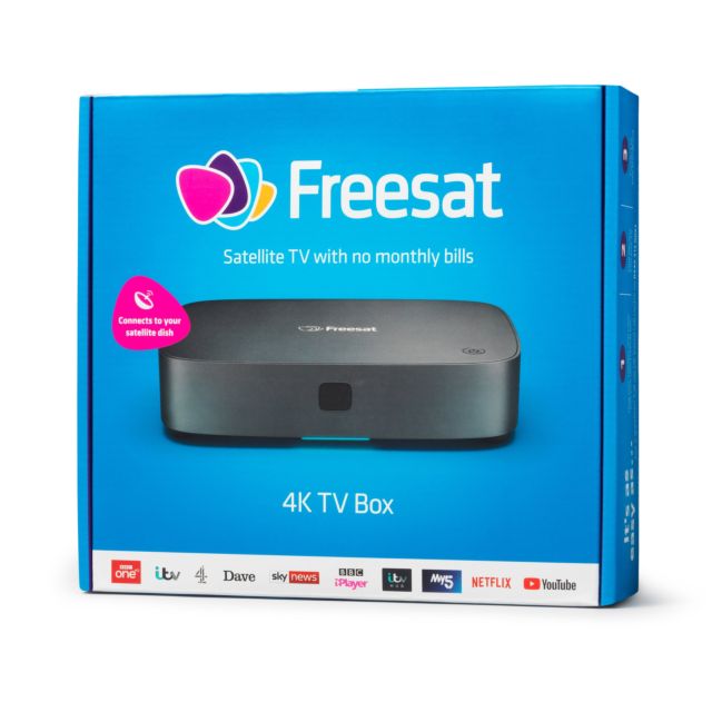 Freesat UHD_X UHD-X Freesat Box - Anthracite Anthracite