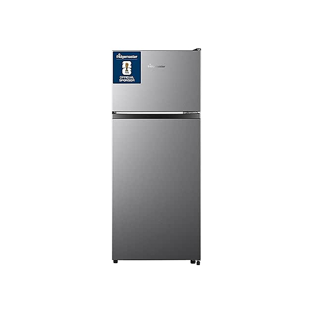 Fridgemaster MTM48120ES 70/30 Fridge Freezer - Silver 