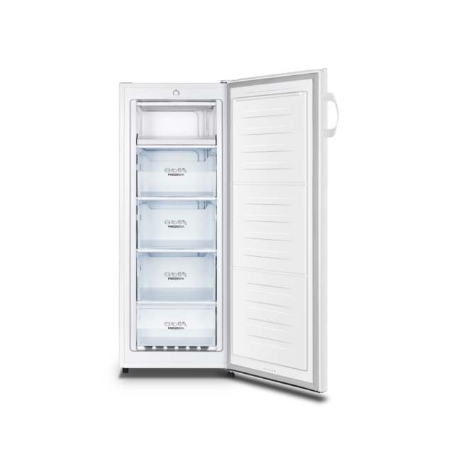 Fridgemaster MTZ55153E 254MTZ55153E 55cm Static Tall Freezer - White 