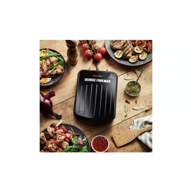 George Foreman 25800 Fit Grill Black Small Black