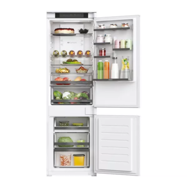 Haier HBW5518DK-1 Integrated Total No Frost Fridge Freezer, 177cm, 70:30 D energy 