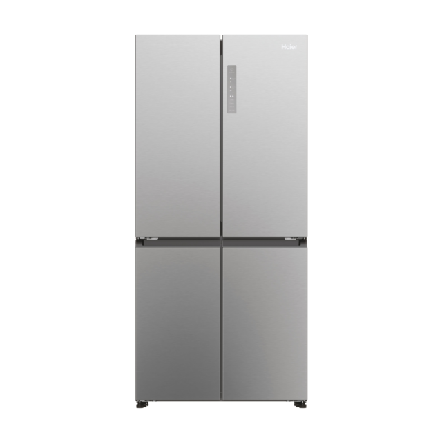 Haier HCR3818ENMM 83.3cm Total No Frost Fridge Freezer - Inox