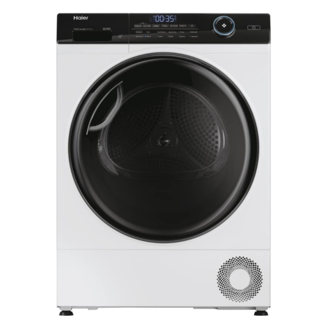 Haier HD110-A3959E-UK 11kg Heat Pump Tumble Dryer, WiFi, I-Pro Series 5 