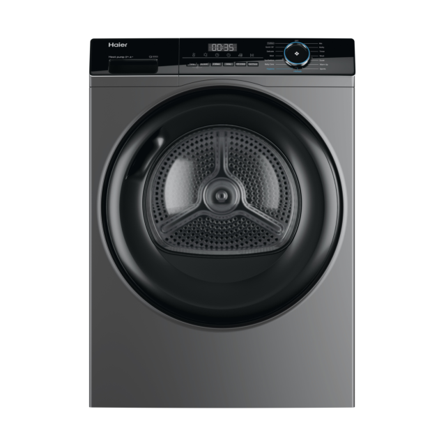 Haier HD80-A2939R 8Kg Heat Pump Tumble Dryer Graphite