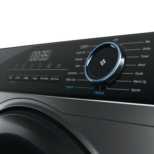 Haier HD80-A2939R 8Kg Heat Pump Tumble Dryer Graphite