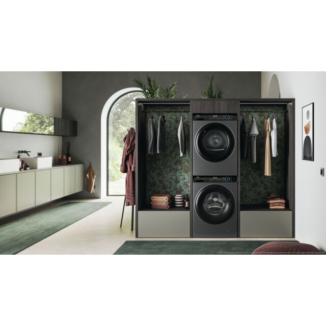 Haier HD80-A2939R 8Kg Heat Pump Tumble Dryer Graphite
