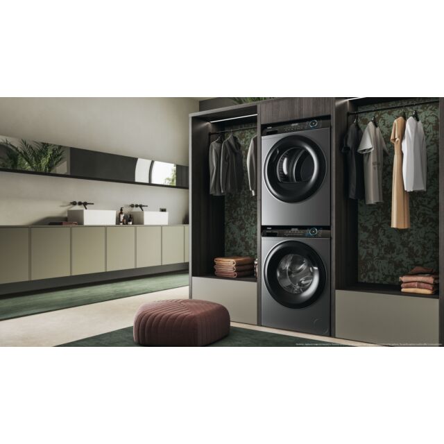 Haier HD80-A2939R 8Kg Heat Pump Tumble Dryer Graphite