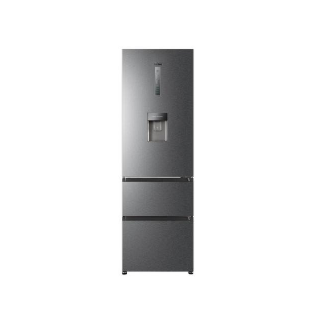 Haier HETR3619FWMG 60cm Frost Free 60/40 split Fridge Freezer - Silver