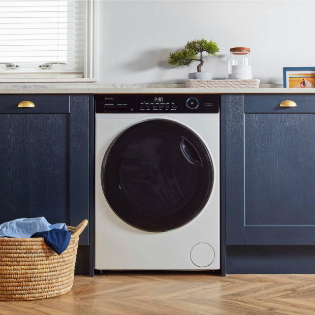 Haier HW90_B14959U1UK 9kg 1400 Spin Washing Machine - White