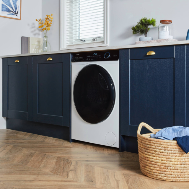 Haier HW90_B14959U1UK 9kg 1400 Spin Washing Machine - White