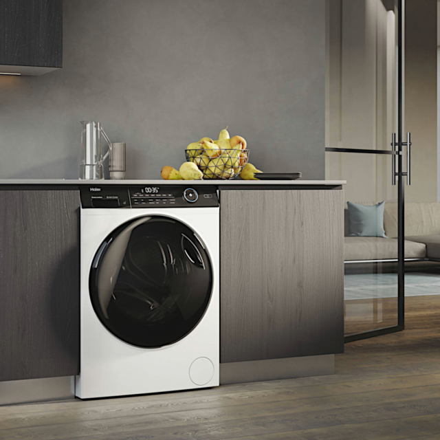 Haier HW90_B14959U1UK 9kg 1400 Spin Washing Machine - White