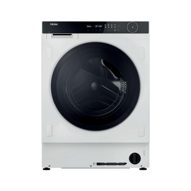 Haier HWB100B14858GUU K 10kg 1400 Spin Washing Machine - Graphite & Black