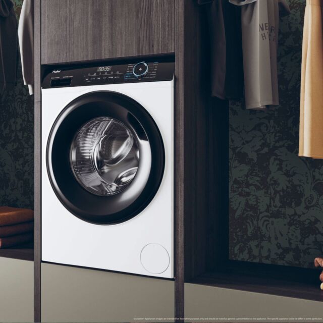 Haier HWD90-B14939 9kg/6kg 1400 Spin Washer Dryer - White