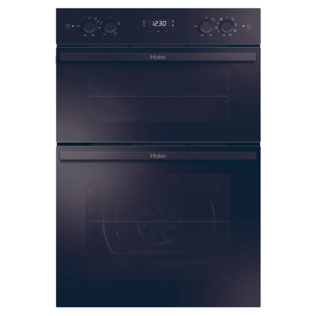 Haier Series 2 HWO9M2M5B Double Electric Oven Black