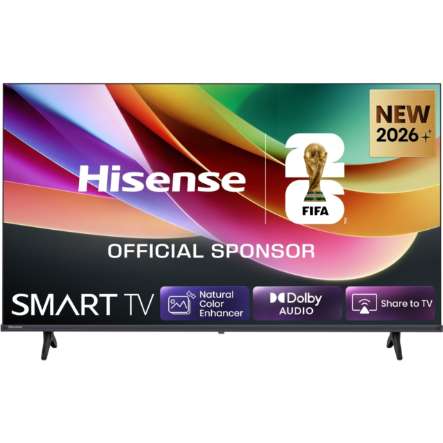 Hisense 40A4STUK 40inch 40A4STUK LED Full HD Smart TV - Black 