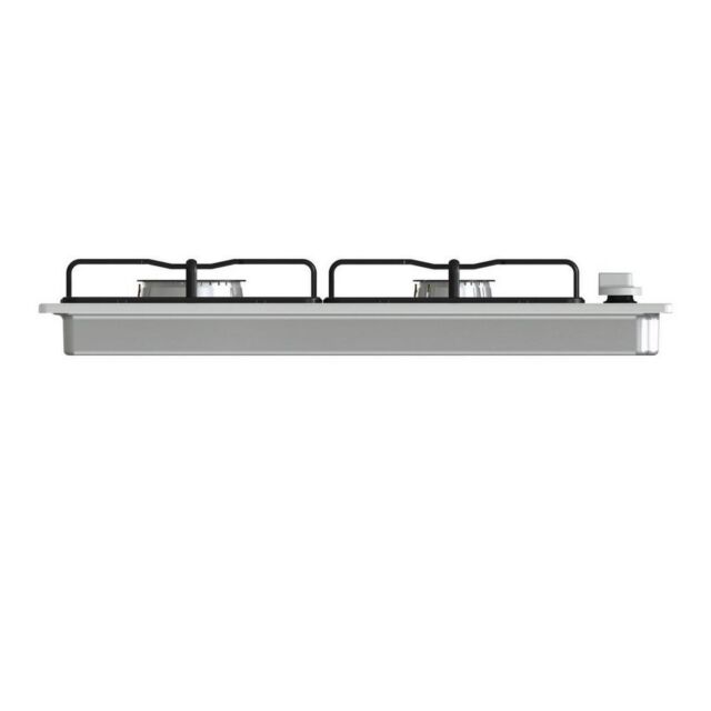Hisense GM642XSUK 58cm Gas Hob - Stainless Steel