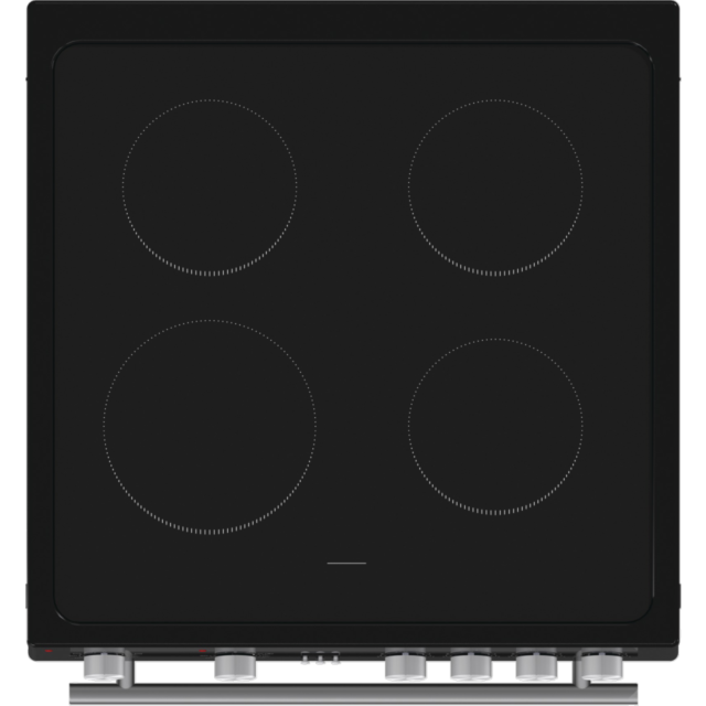 Hisense HDE3211BBUK 60cm Double Oven Electric Cooker with Ceramic Hob - Black 