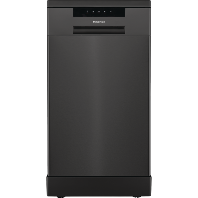 Hisense HS523E15BUK Slimline Dishwasher - Black - 10 Place Settings 