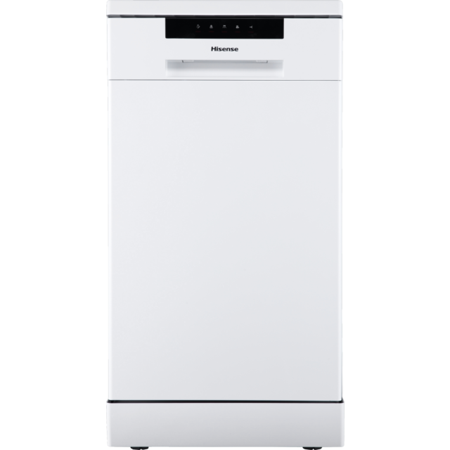 Hisense HS523E15WUK Slimline Dishwasher - White - 10 Place Settings 