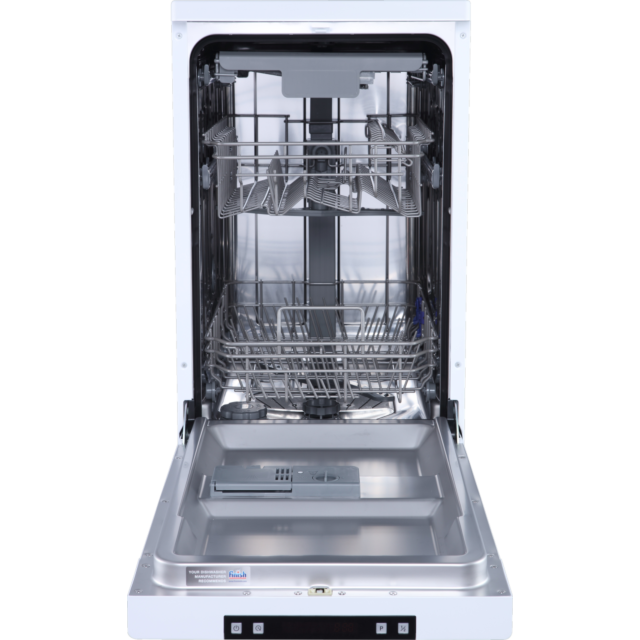 Hisense HS523E15WUK Slimline Dishwasher - White - 10 Place Settings 