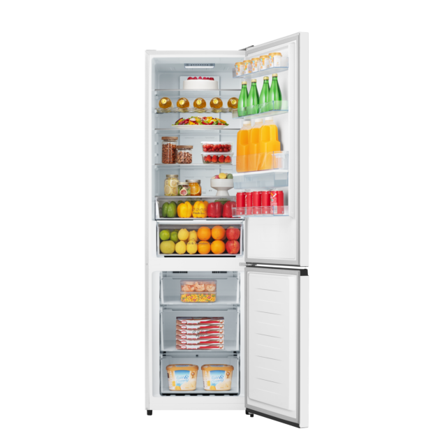 Hisense RB435N4WWE 59.5 cm Total no Frost Fridge Freezer - White White