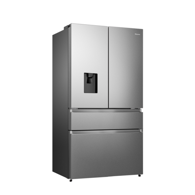 Hisense RF749N4WIF 91.4cm Frost Free American Style Fridge Freezer - Stainless Steel