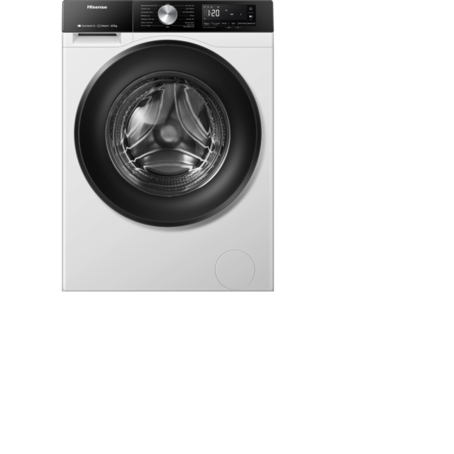 Hisense WD3S8043BW3 WiFi-enabled 8kg/5kg 1400 Spin Washer Dryer - White White