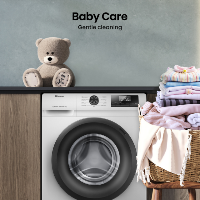 Hisense WF1Q7021BW 7kg Steam Washing Machine White