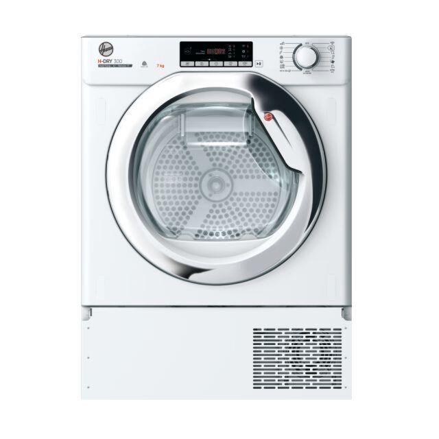 Hoover BHTD H7A1TCE-80 Heat Pump Tumble Dryer 7Kg White