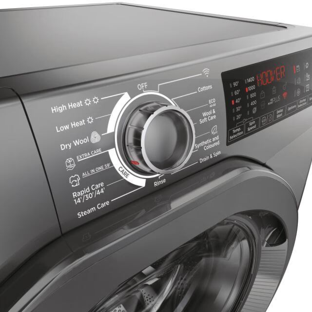 Hoover H3DPS4966TAMRR80 9+6Kg 1400Rpm Washer Dryer Graphite