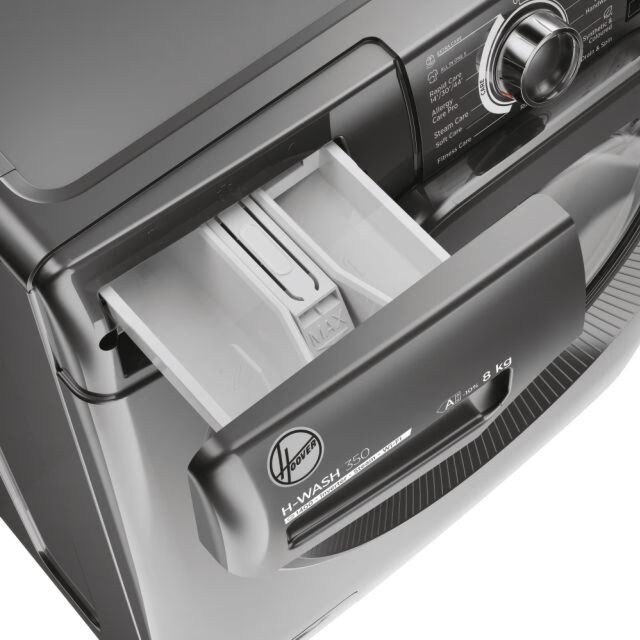 Hoover H3WPS486TMRR6-80 8Kg 1400 Spin Graphite