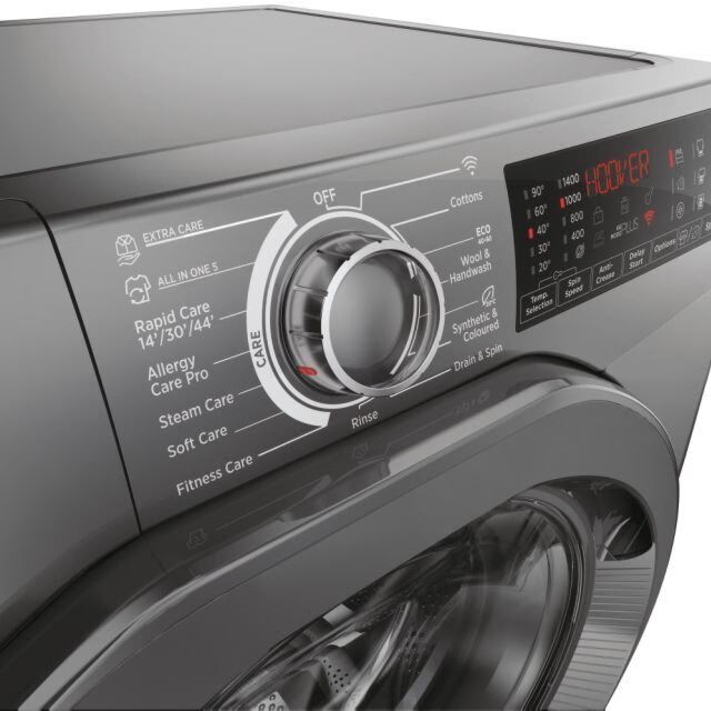 Hoover H3WPS486TMRR6-80 8Kg 1400 Spin Graphite