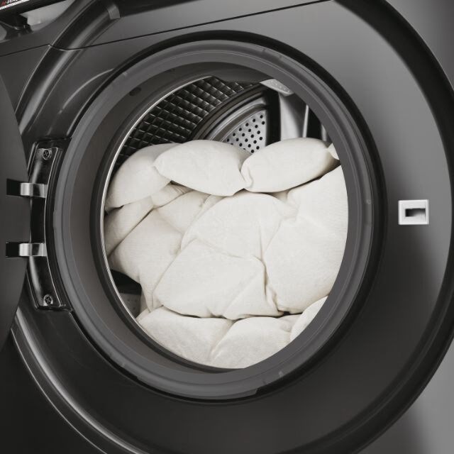 Hoover H7W412MBCR-80 12Kg 1400 Spin Smart Washing Machine - Graphite Graphite